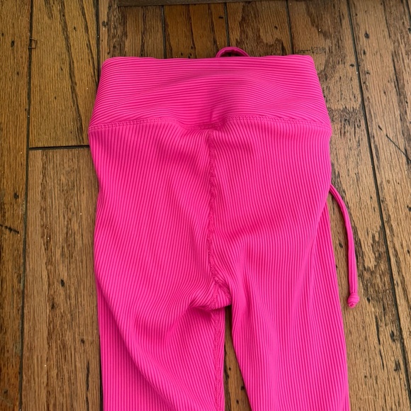 Year of Ours Ribbed Football Leggings Tie Waist - Picture 6 of 8